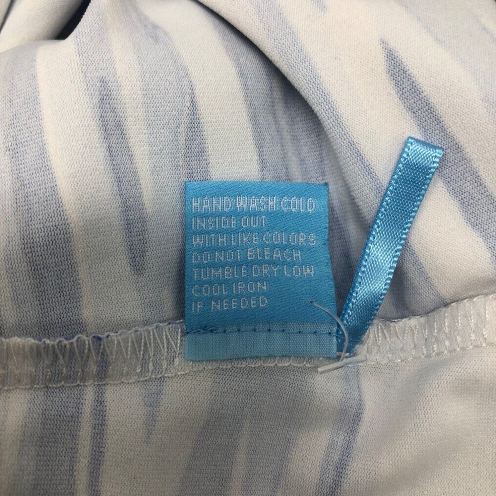 J McLaughlin Wavesong Top Size S Catalina Cloth Blue Sunset Lake - Picture 8 of 8